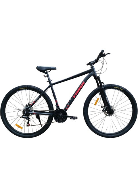 Trinx 007 PRO Mountain Bike 29 Inch,21 speed, Aluminum Frame, Disc Brakes, Front Fork with Lockout, One-Year Aboelgoukh & Maxlerz Warranty Red Color